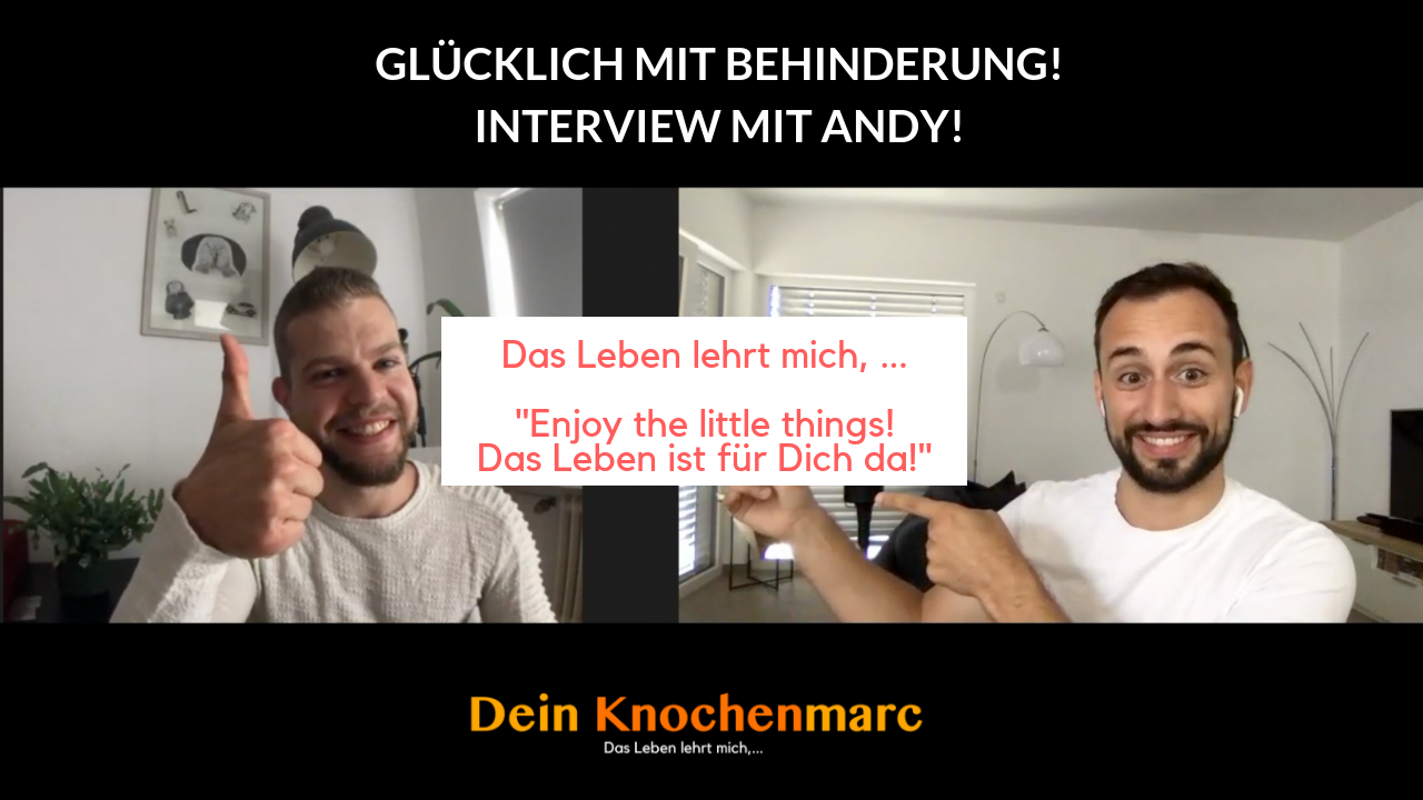 #16 "Enjoy the little Things - Das Leben ist für dich da!" - Interview mit Andy Runzheimer!